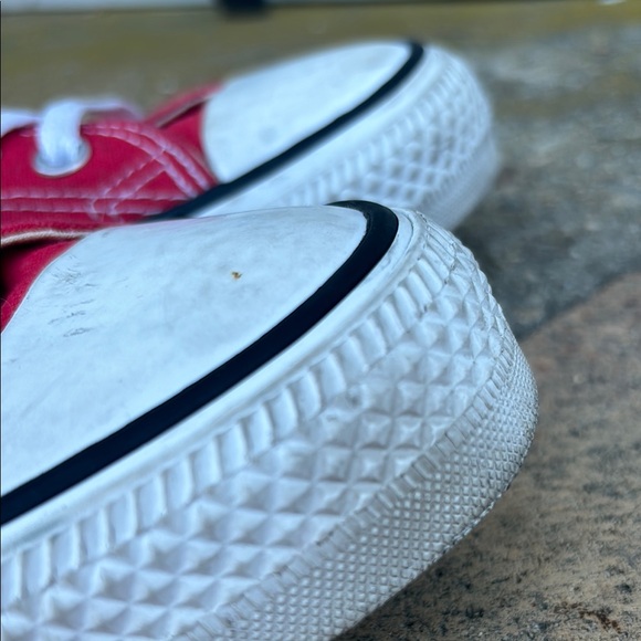 Red Canvas CONVERSE sneakers M11 W13 - Picture 4 of 9